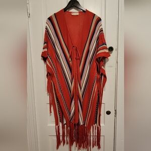 Hive & Honey Vibrant Red Knit Top